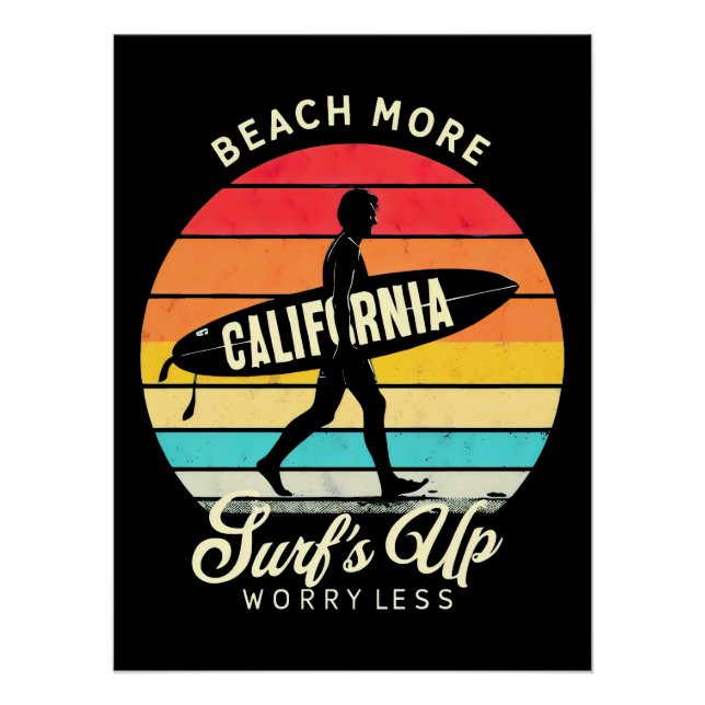 Pôster Califórnia. (Frente)