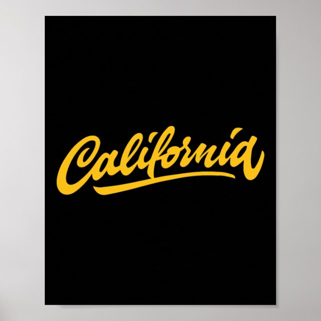 Poster Califórnia  (Frente)