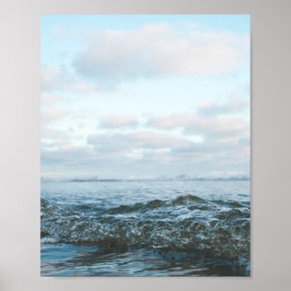 Poster California Beach Sunset Photo