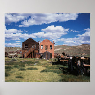 Pôster California, Bodie State Historic Park, An old