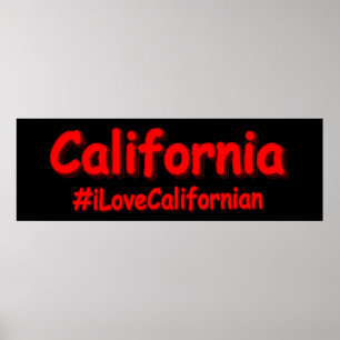 Poster "Califórnia" Design. Comprar Agora