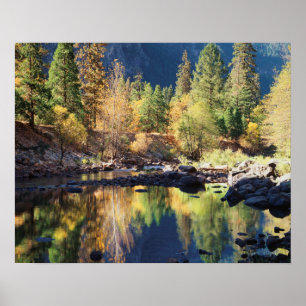 Poster Califórnia, Montanhas da Sierra Nevada, Yosemite 4