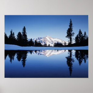 Pôster Califórnia, Montanhas Sierra Nevada, Yosemite 9