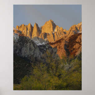 Pôster Califórnia, Mount Whitney, Floresta Nacional Inyo