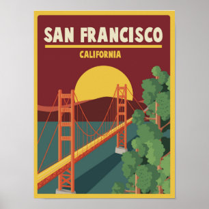 Poster Califórnia San Francisco