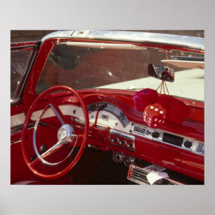 Pôster Califórnia:  Santa Ynez Vale, Solvang, 1957