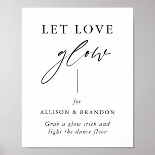 Poster Caligrafia russa Que O Casamento De Brilho Do Amor