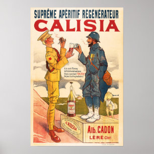 Poster CALISIA França Aperitif Regenerateur Liqueur Bein