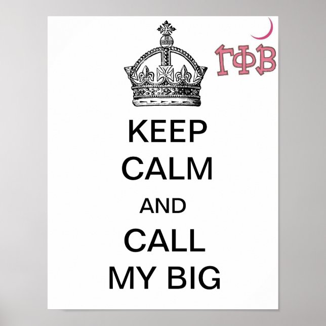 Pôster Call My Big (Frente)