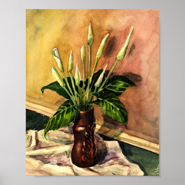 Poster Calla lilies (Frente)