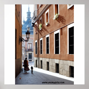Pôster Calle de EL Codo, Madrid