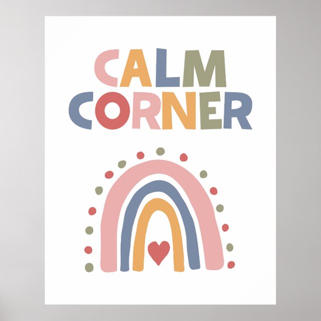 Poster Calm Corner (Frente)
