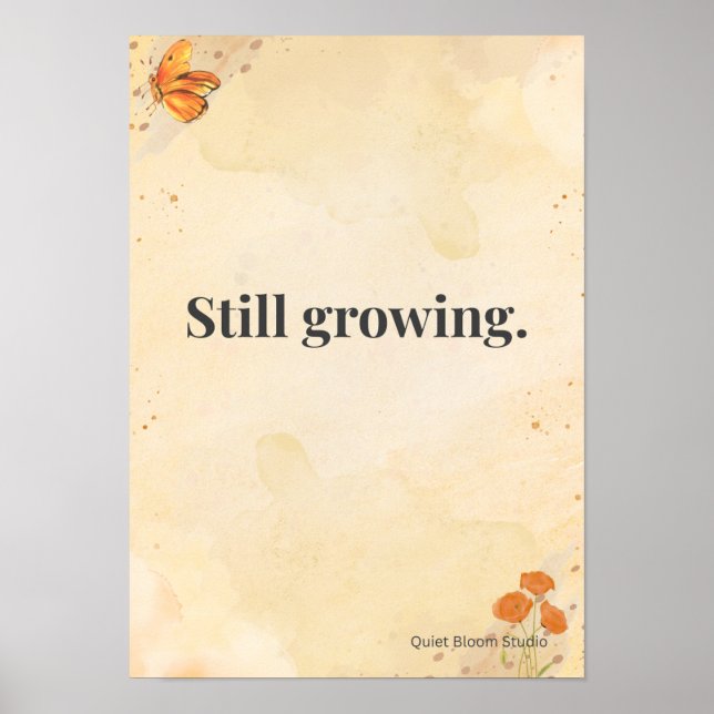 Poster Calm Student Wall Art (Frente)