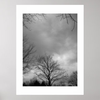 Pôster Calma antes da Canvas de Tempestade