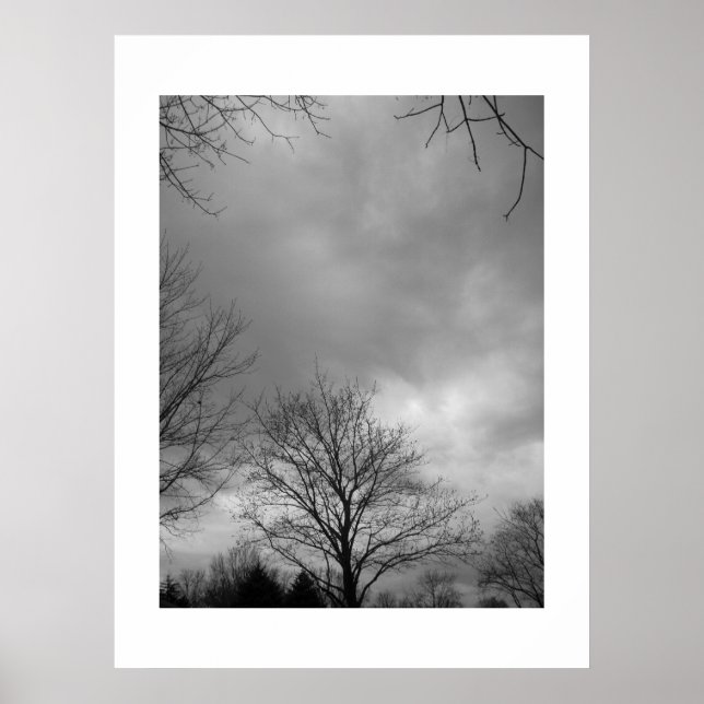 Pôster Calma antes da Canvas de Tempestade (Frente)