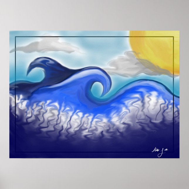 Poster Calma Antes da Tempestade (Frente)