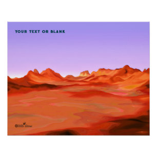 Pôster Calma do Deserto