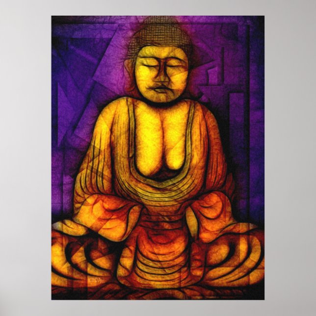 Pôster Calma interna (Frente)