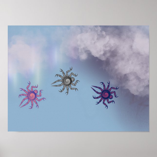 Poster Calmo (Frente)