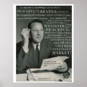 Pôster "Calmo," L.E. Leitura