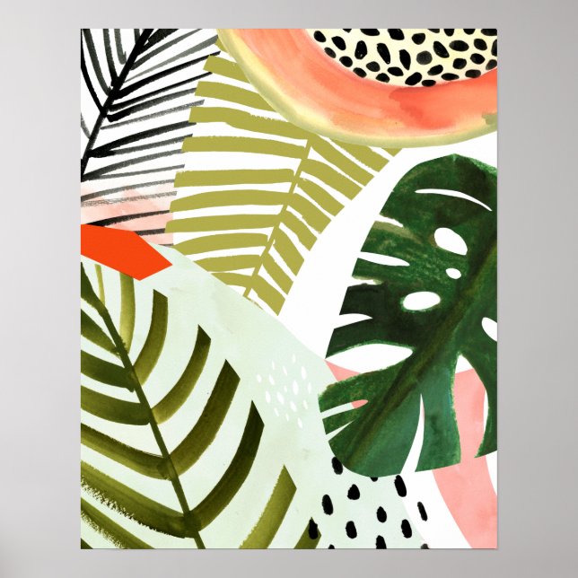 Poster Calor Tropical de Jungle Beat (Frente)