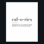 Poster Calorias de definição<br><div class="desc">Calorias de definição</div>