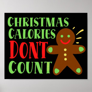 POSTER CALORIAS DE NATAL NÃO CONTAM