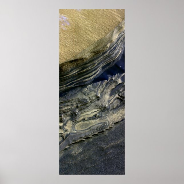 Pôster Camadas expostas no Desfiladeiro Polar (Frente)