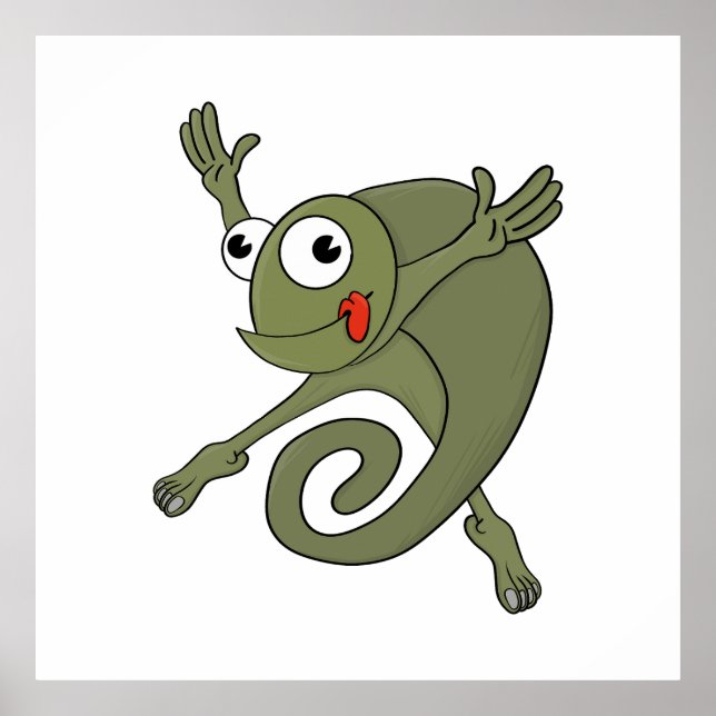 Poster Camaleão Incrível (Frente)