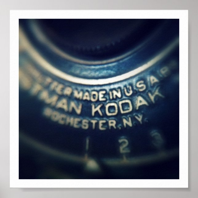 Pôster Câmara de bolso do Kodak n.o 1 (Frente)