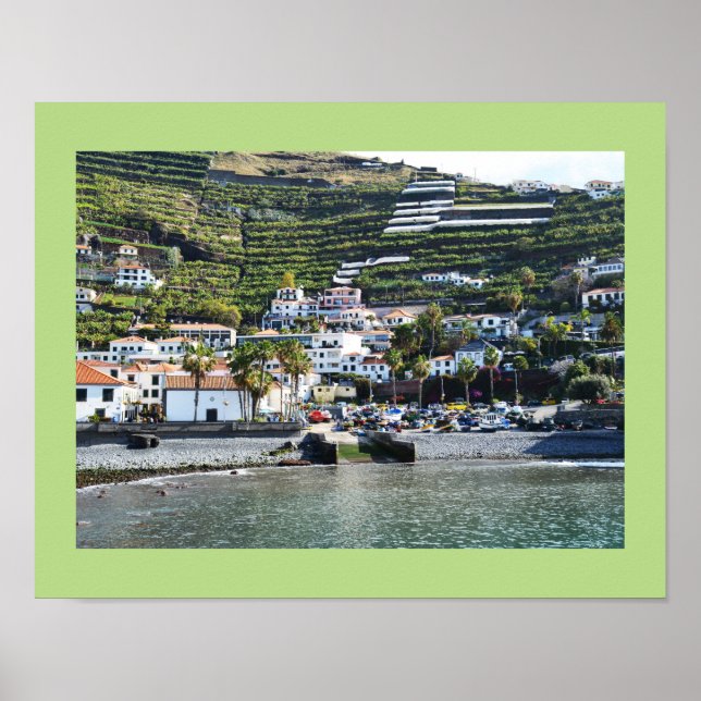 Pôster Camara de Lobos, Madeira (Frente)