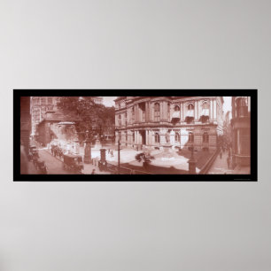 Poster Câmara municipal Boston, foto 1903 das MÃES