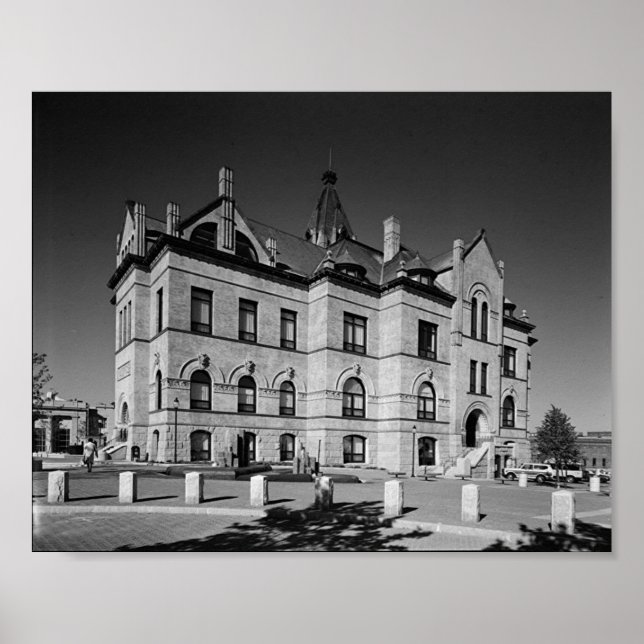 Pôster Câmara Municipal, Brockton (Frente)