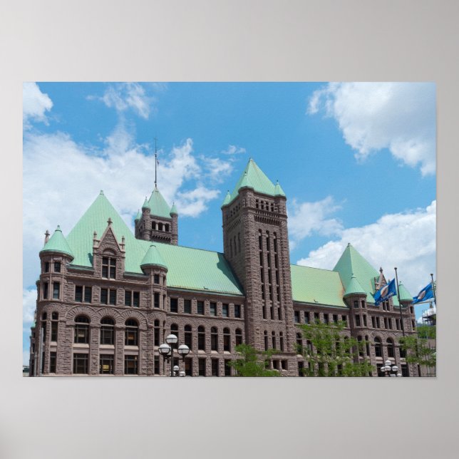 Poster Câmara Municipal de Minneapolis (Frente)