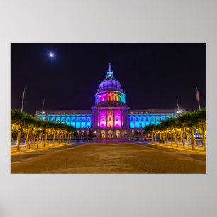 Poster Câmara Municipal de São Francisco em Arco-íris do 