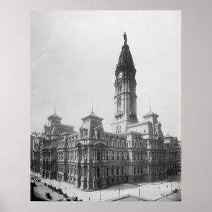 Pôster Câmara municipal em Philadelphfia