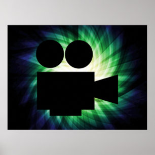 Poster Câmara para filmes legal; Vídeo