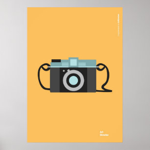 Pôster Câmara Vintage