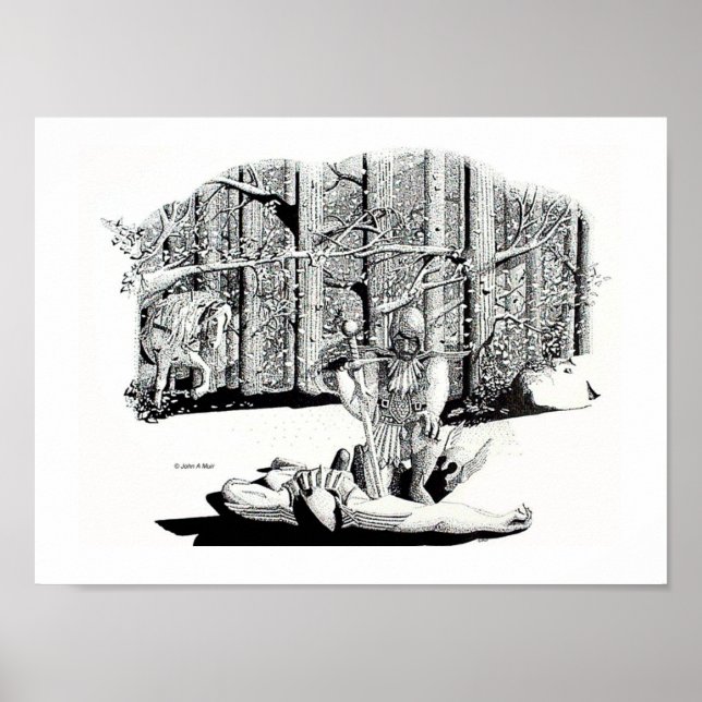 Poster - Camarada de Fallen (preto) (Frente)