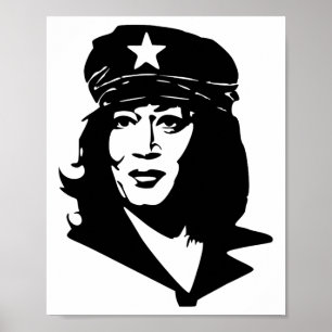 Poster Camarada Engraçado Kamala Harris Memória Comunista