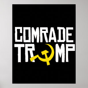 Poster Camarada Trunfo -- Design do Anti-Trunfo --