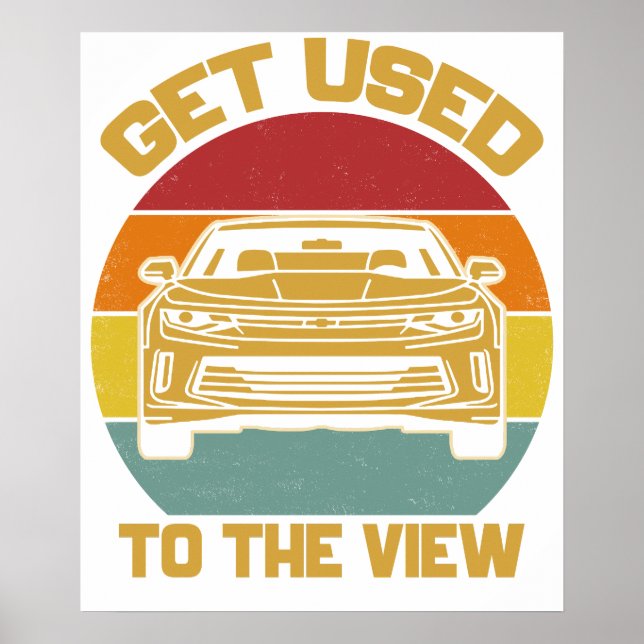 Poster Camaro SS RS 2 Chevy 5ª Geração (Frente)