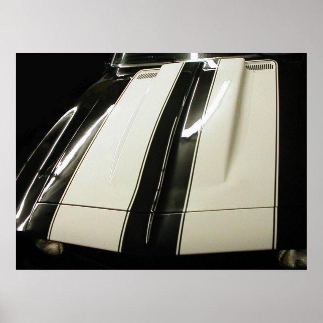 Pôster Camaro Stripes (Frente)