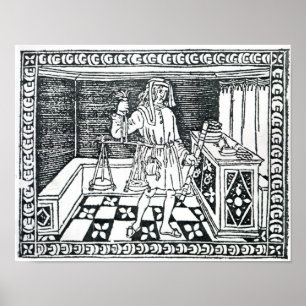 Pôster Cambiador de dinheiro