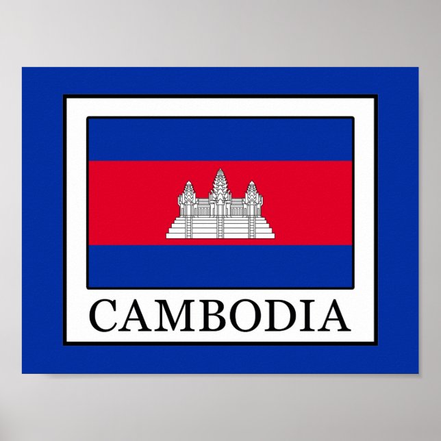 Pôster Camboja (Frente)