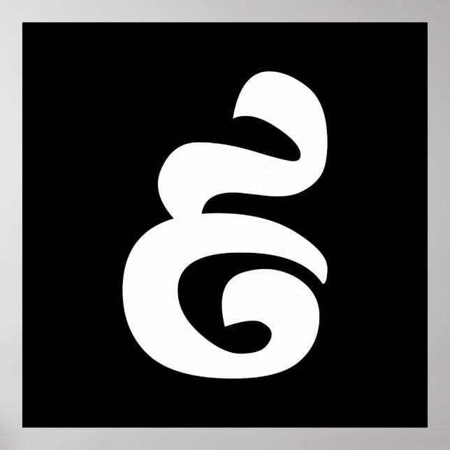 Poster Cambojano Número 9 / 9 / ៩ (Pram Buen) Khmer (Frente)