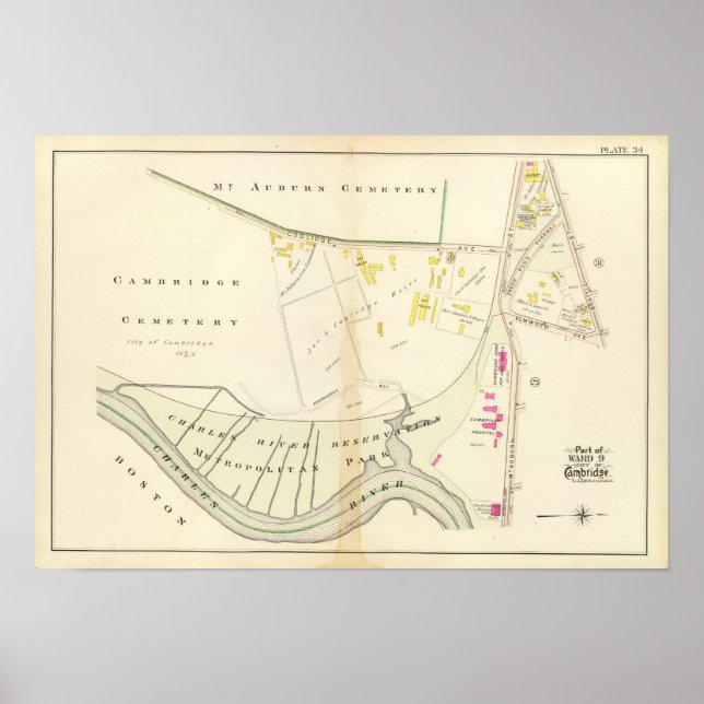 Pôster Cambridge Atlas 13 (Frente)