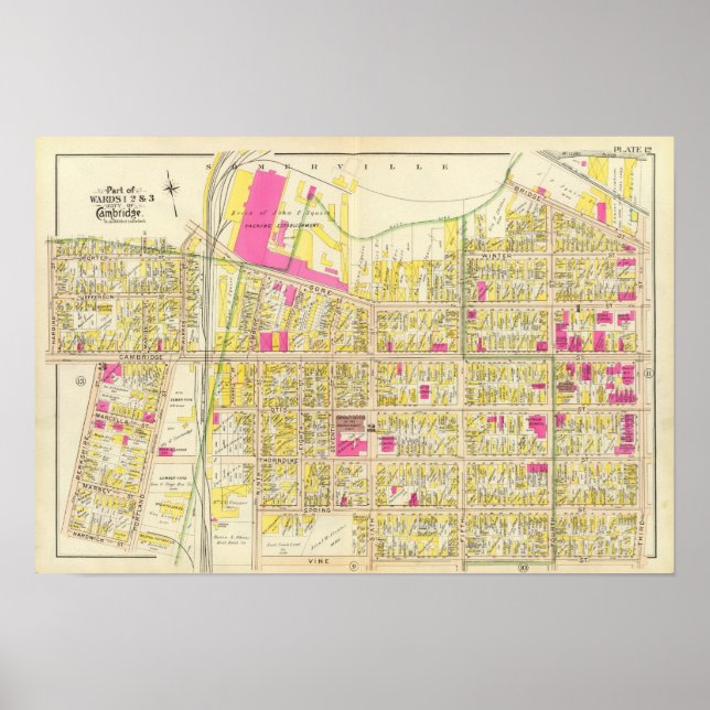Pôster Cambridge Atlas 14 (Frente)