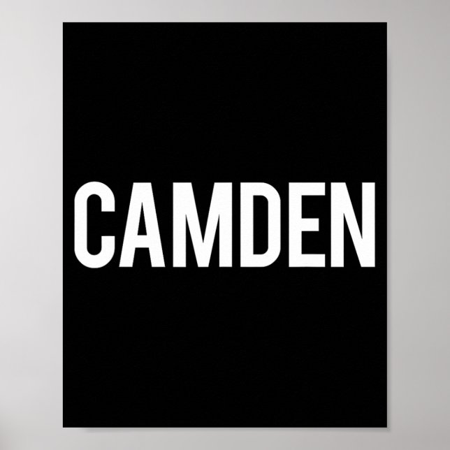 Poster Camden (Frente)