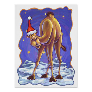 Pôster Camel Christmas